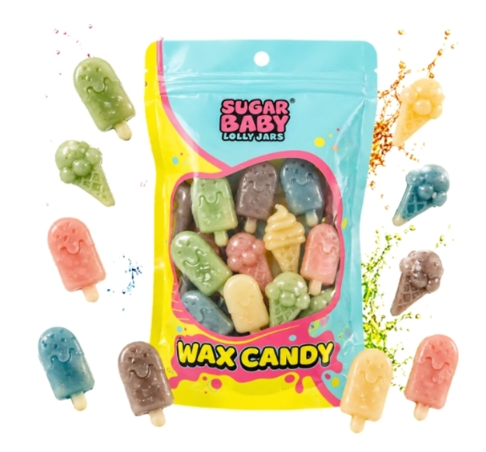 Sugar Baby Wax Candy  Ice Creams 120g