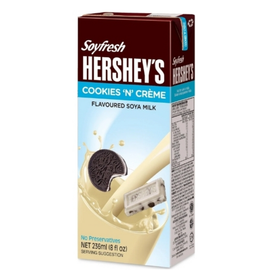 Hershey’s Cookies N' Creme Flavoured Soya Milk 236ml