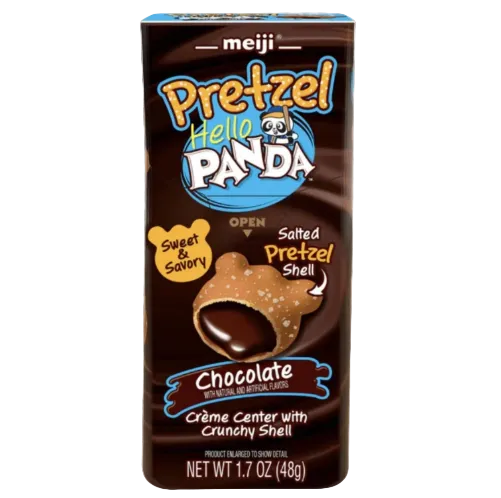 MEIJI Hello Panda Pretzel Chocolate Creme Filled 48g