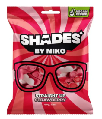 Shades by Niko Straight Up Strawberry 150g