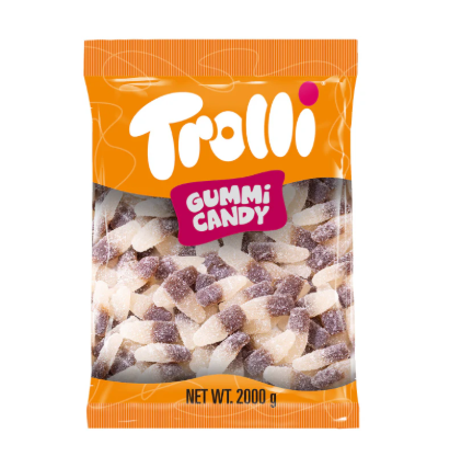 Trolli Sour Cola Bottles 2kg - Tom's Confectionery Warehouse