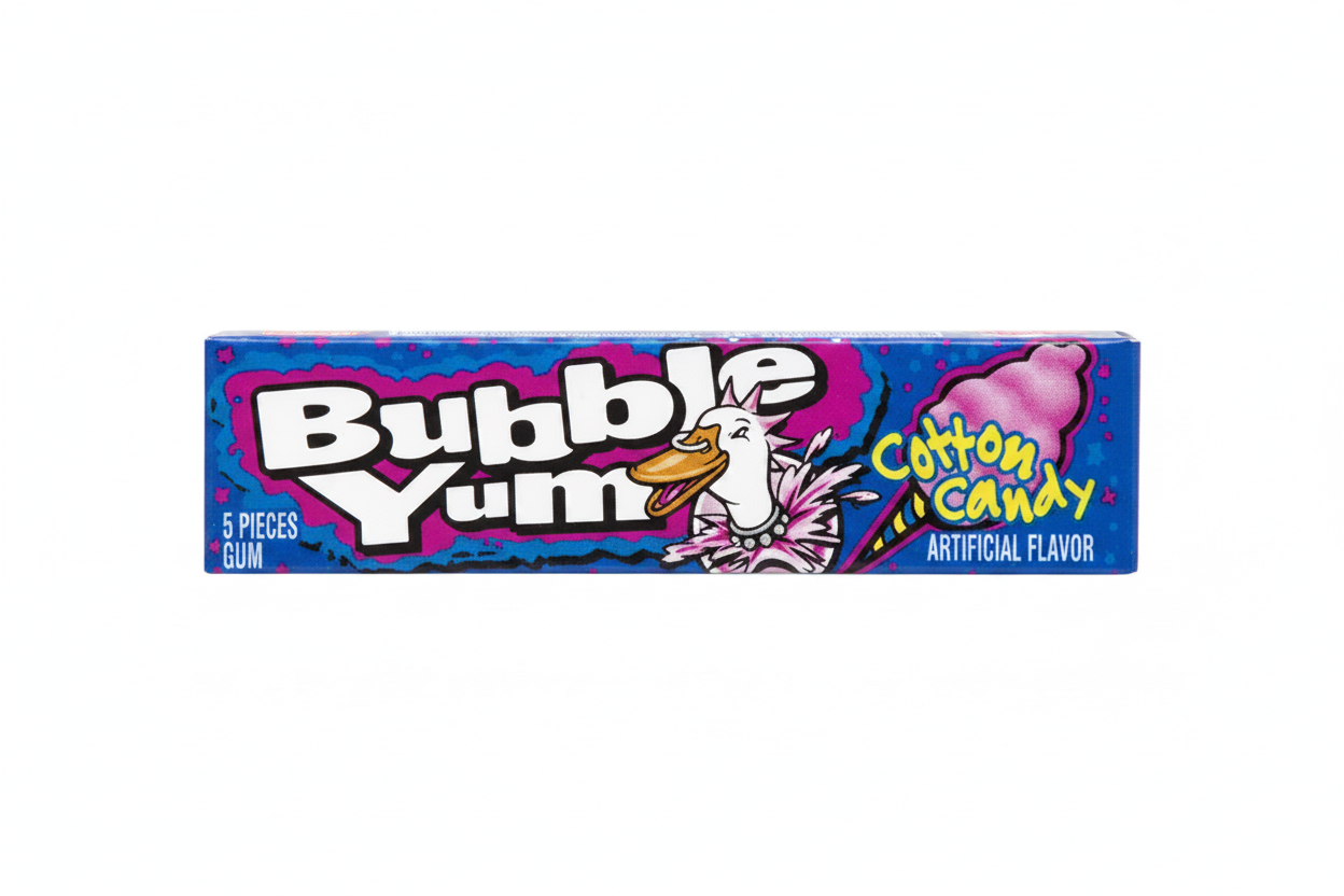Bubble Yum Cotton Candy Gum 40g