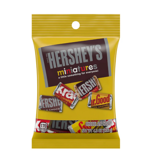 US Hershey's Miniatures Assortment Bag 136g