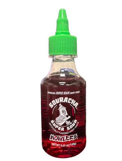Howlers Souracha Super Sour Candy Sauce 120g