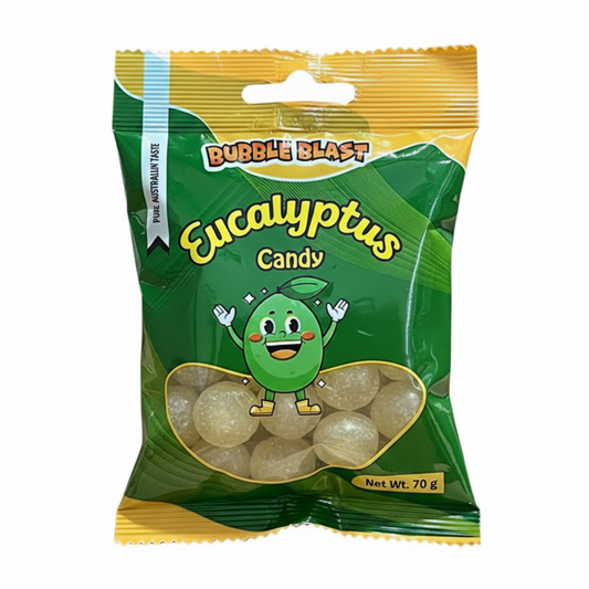 Bubble Blast Eucalyptus Candy 70g