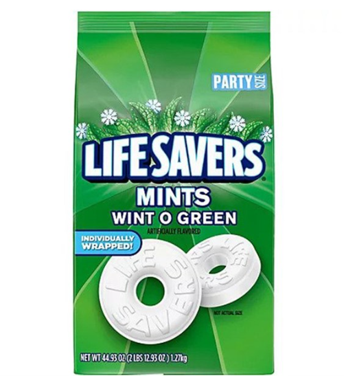 Lifesavers Wint O Green Party Size 1.27kg