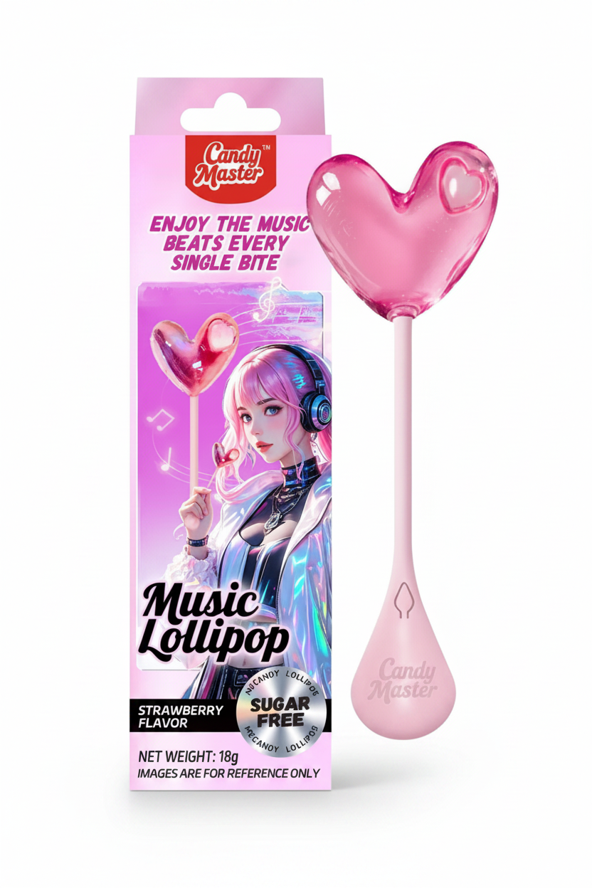 Candy Master Musical Lollipop 18g