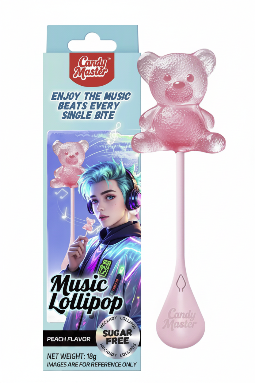 Candy Master Musical Lollipop 18g