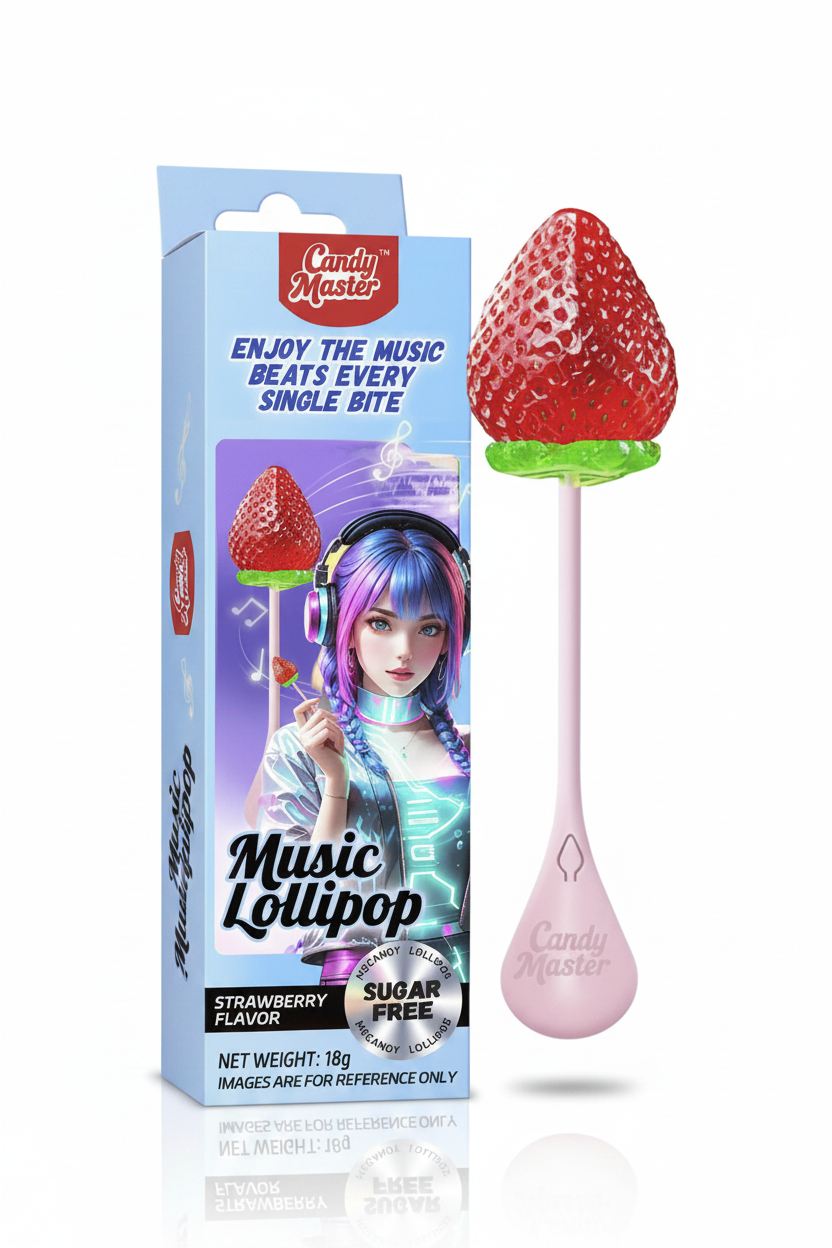 Candy Master Musical Lollipop 18g