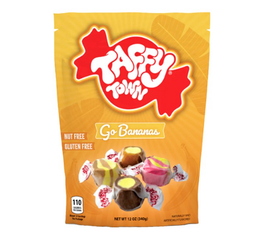 US Taffy Town Go Bananas Fruit 340g