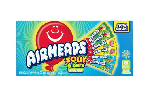 US AirHeads Sour Movie Box 93g