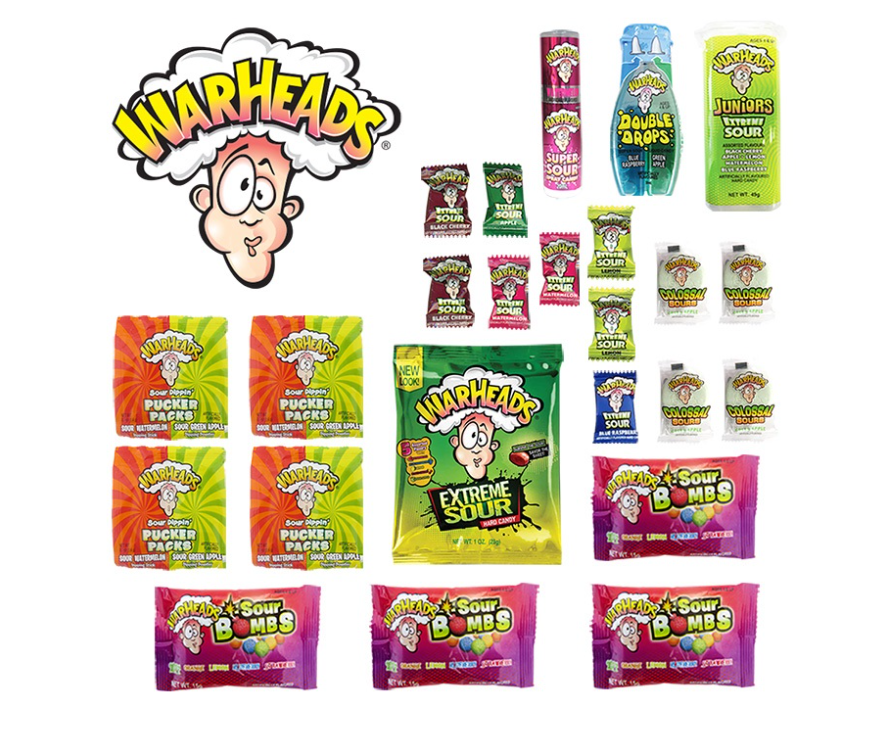 Warheads Jumbo Showbag