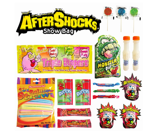 Aftershocks Showbag