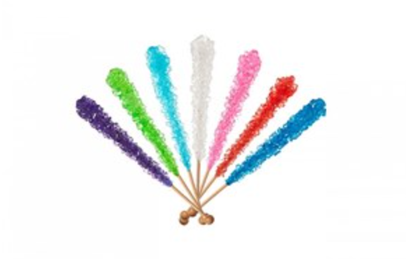 Espeez Rock Candy Assorted Crystal Sticks Tub 22g