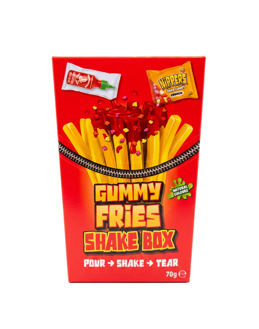 Screamers Gummy Fries Shake Box 70g