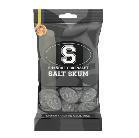 Swedish S-Marke Original Salt Skum 70g