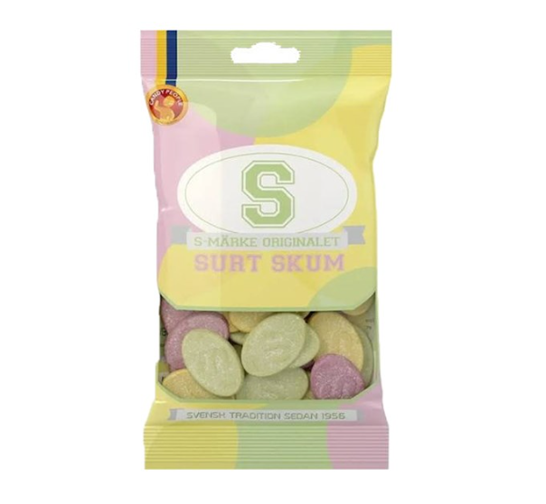 Swedish S-Marke Original Surt Skum 70g