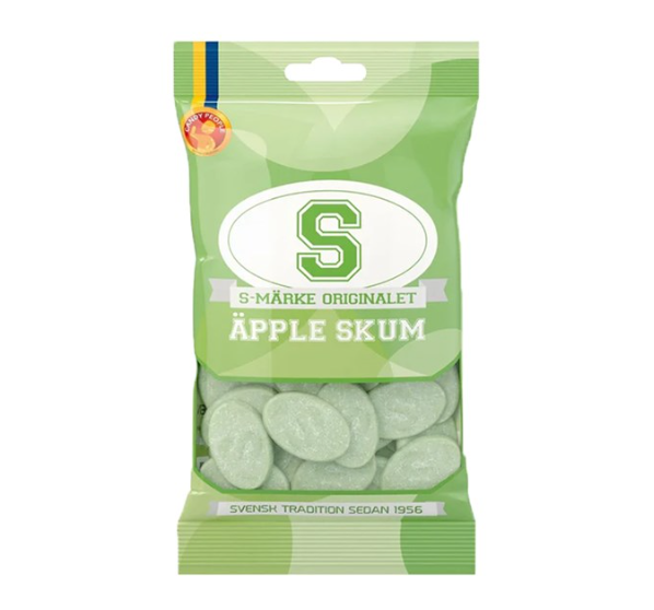 Swedish S-Marke Original Apple Skum 70g