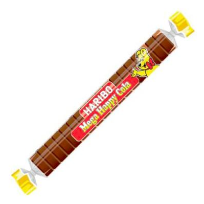Swedish Haribo Mega Roulette Happy Cola 45g