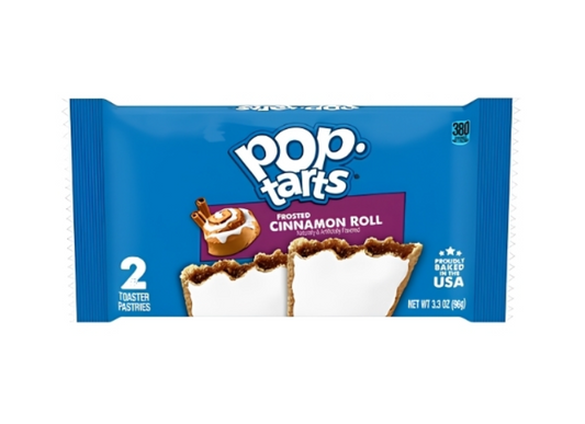 US Pop Tarts Frosted Cinnamon Roll 96g