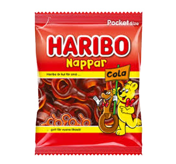 Haribo Nappar Cola 80g