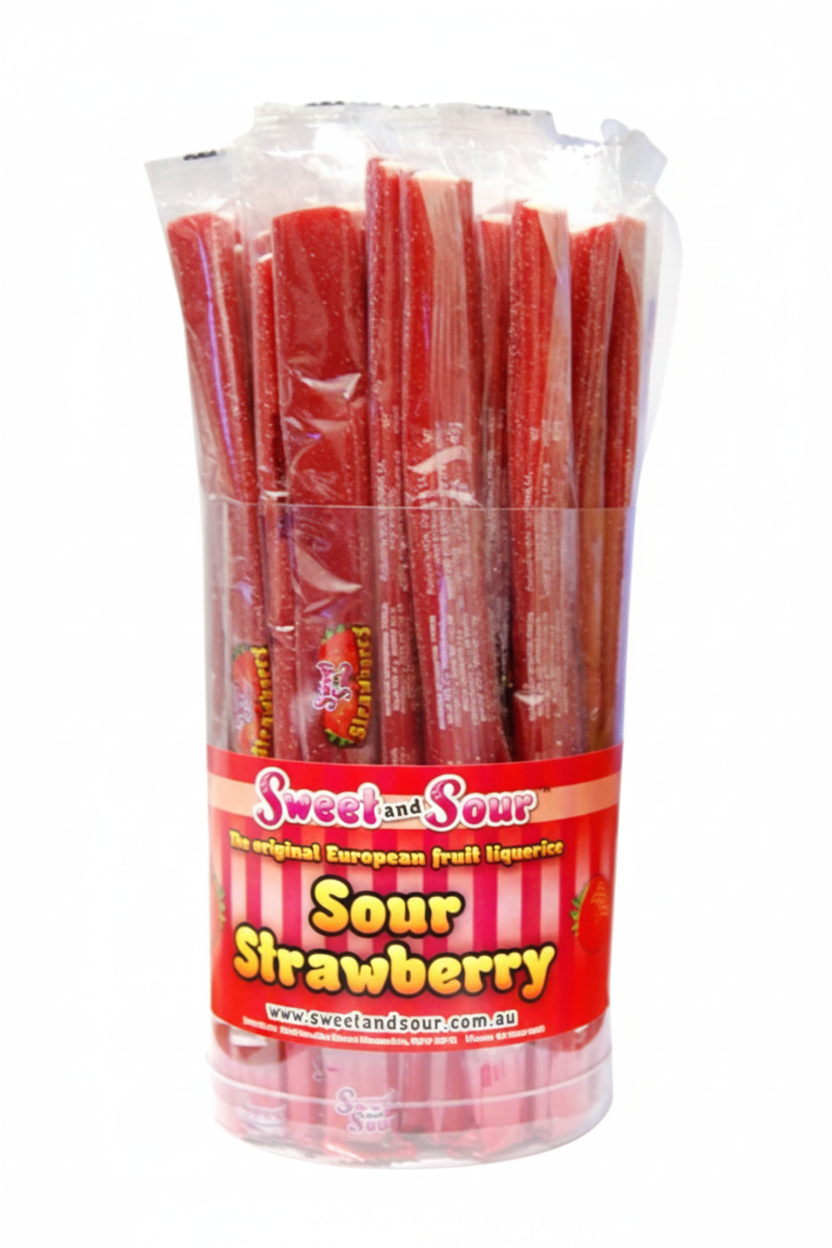 Sweet and Sour Cable Strawberry 40g