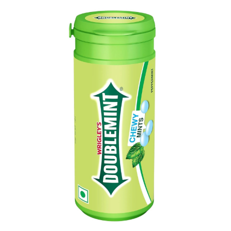US Wrigley's Doublemint Peppermint Chewy Mints 30g