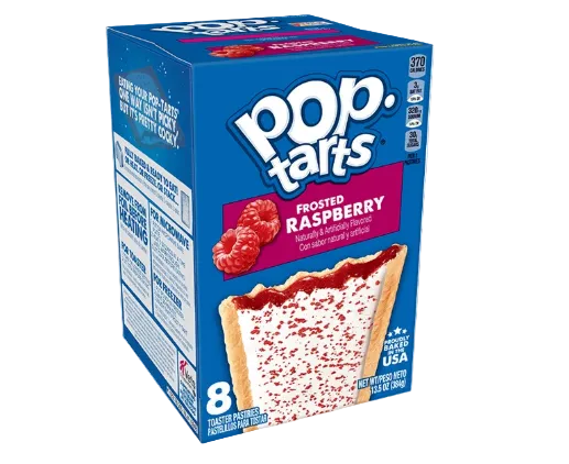 US Pop Tarts Frosted Raspberry 384g