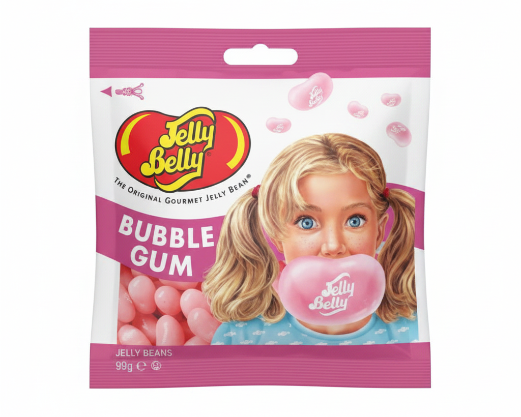 US Jelly Belly Bubble Gum 99g