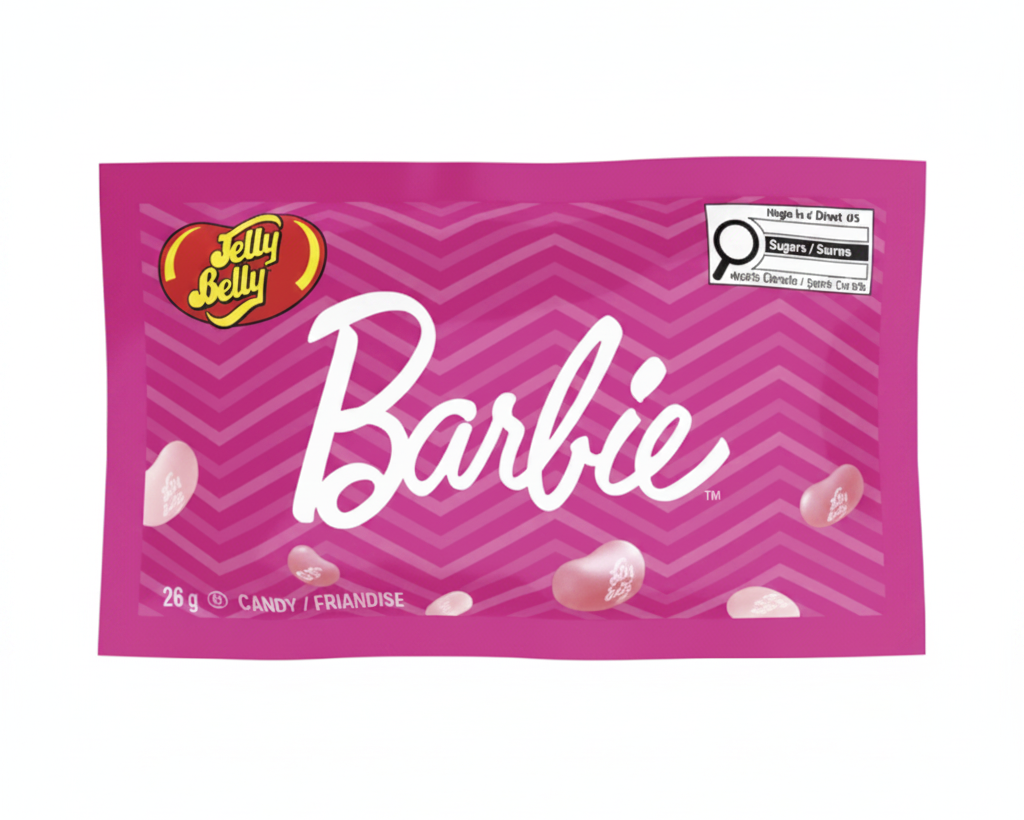 US Jelly Belly Barbie 28g