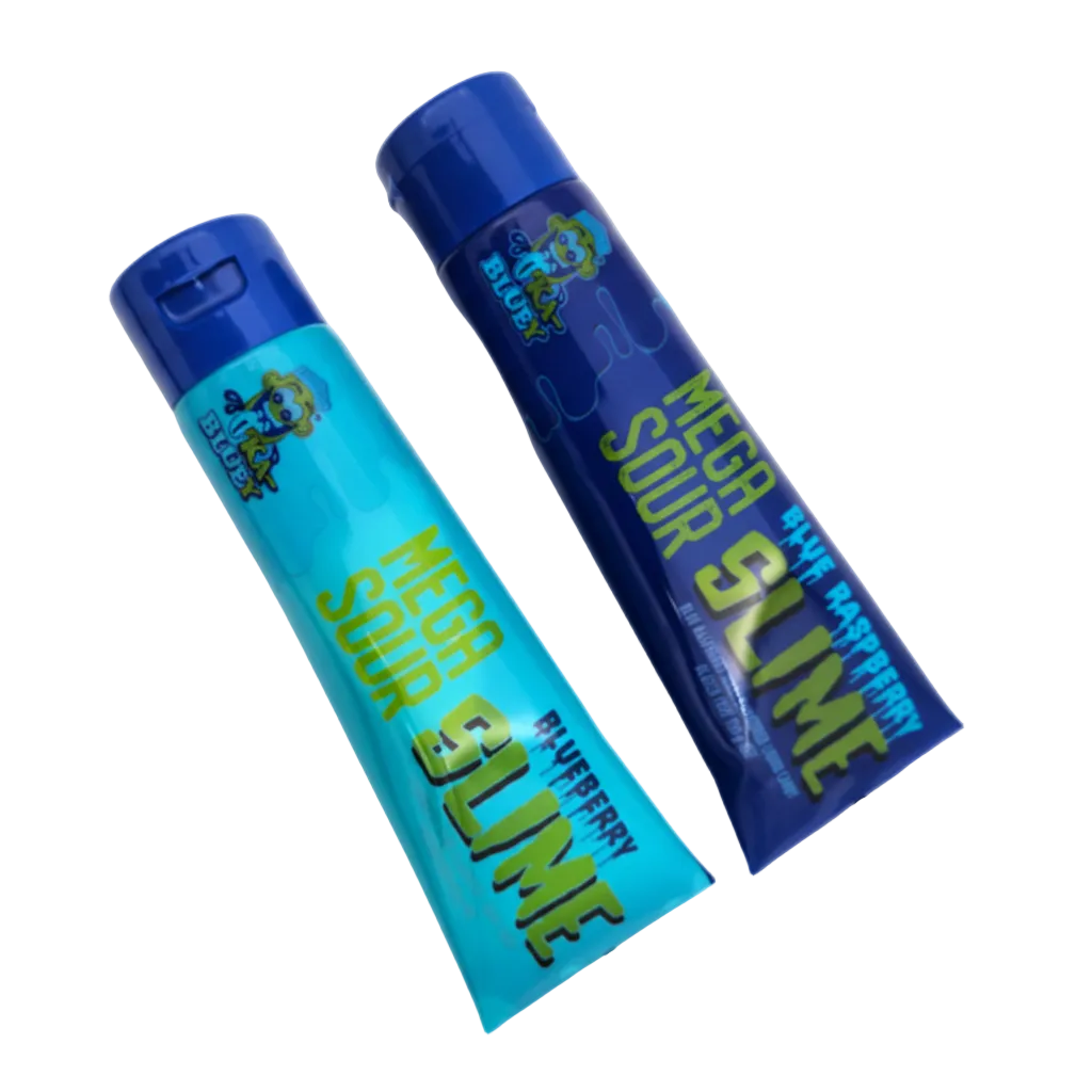 Ka Bluey Mega Sour Slime Blueberry / Blue Raspberry
