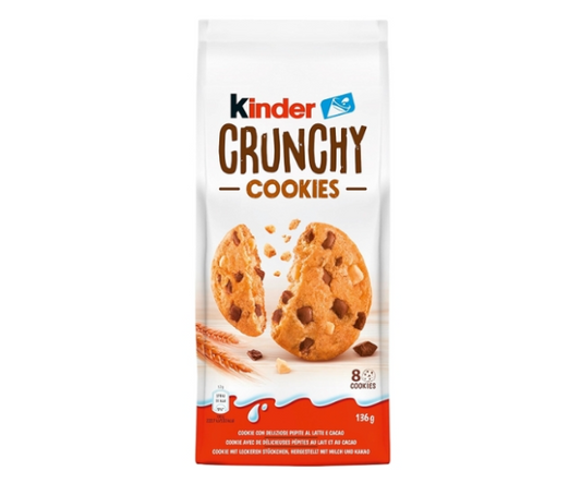 Kinder Crunchy Cookies 136g