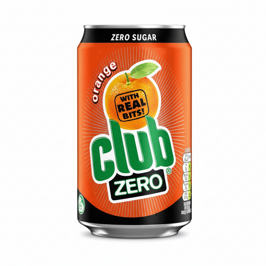 UK Club Orange Zero Can 330ml