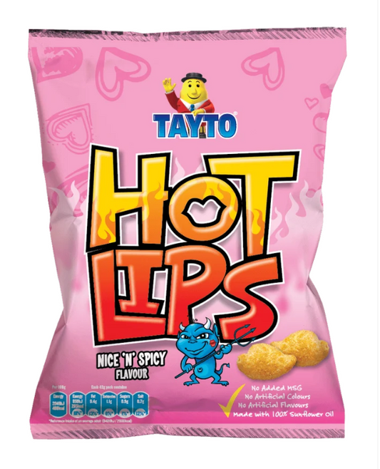 Tayto Hot Lips 42g