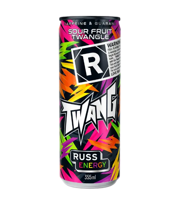 Russ Energy Sour Fruit Twang 355ml