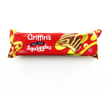 Griffins Squiggles Hokey Pokey 215g - Tom's Confectionery Warehouse