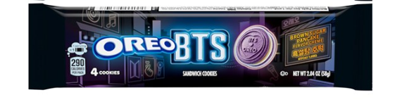 US Oreo Le Iconic Music Brown Sugar Pancake Limited Edition 58g