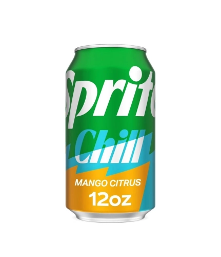Sprite Chill Mango Citrus Soda Can 355ml