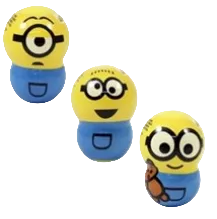 Minions Wobblerz Candy Collection Eggs with Sticker 10g