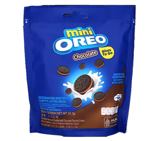 Oreo Minis Stand Up Pouch Chocolate 58g