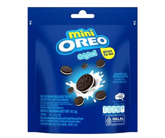 Oreo Minis Stand Up Pouch Vanilla 58g