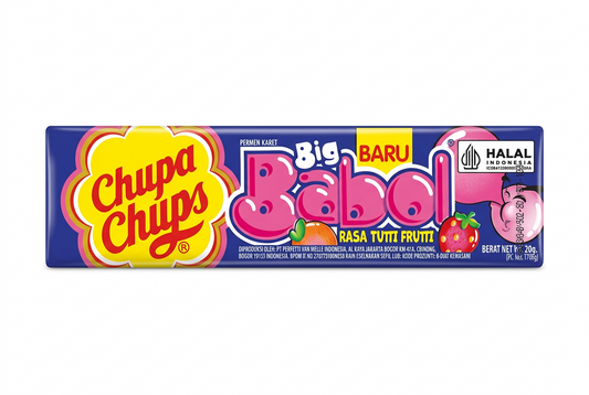 Chupa Chups Big Babol Tutti Frutti Stick 20g