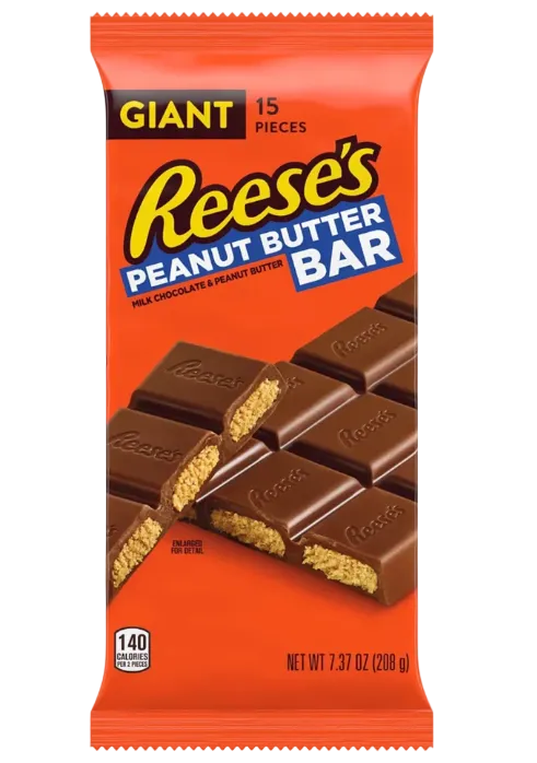 Reese's Milk Peanut Butter giant Bar 208g