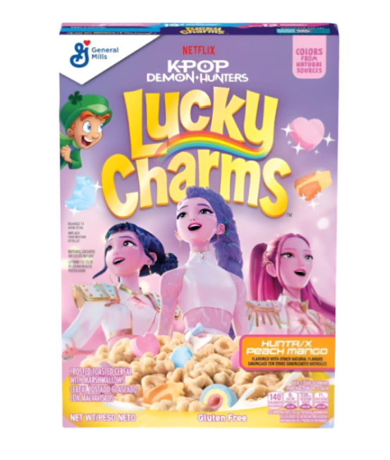 Lucky Charms K-Pop Demon Hunters Cereal 298g