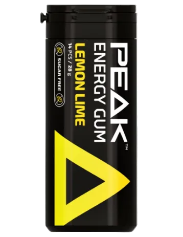 Peak Energy Gum Lemon Lime 28g