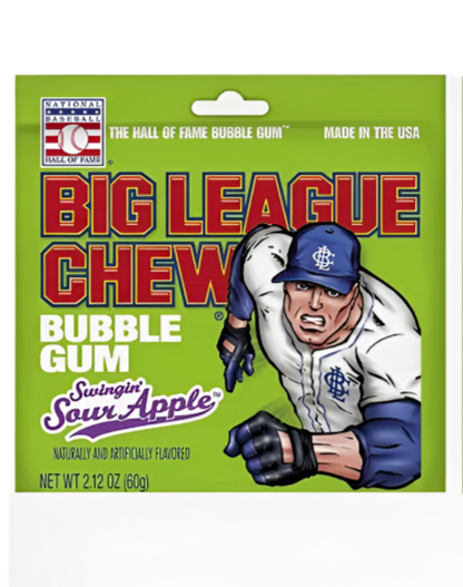 Big League Chew Swingin' Sour Apple 60g