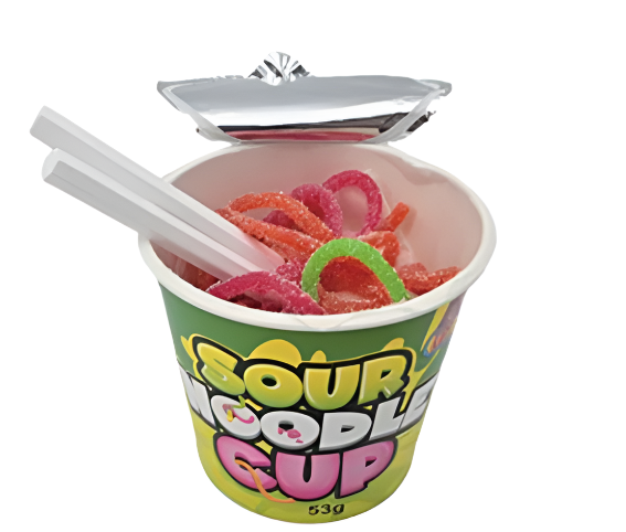 Kids Fenzy Sour Candy Noodle Cup 53g
