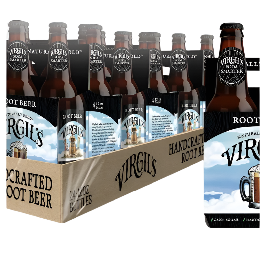 Virgils Root Beer Bottle 355ml