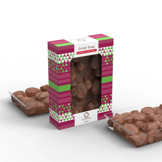 Raspberry Rocky Road 250g