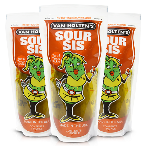 USA Van Holten's Sour Sis Tart & Tangy Pickle 196g